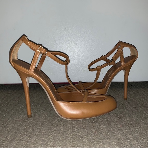Malone Souliers Cheyenne Leather Sandals in Tan - Picture 2 of 4